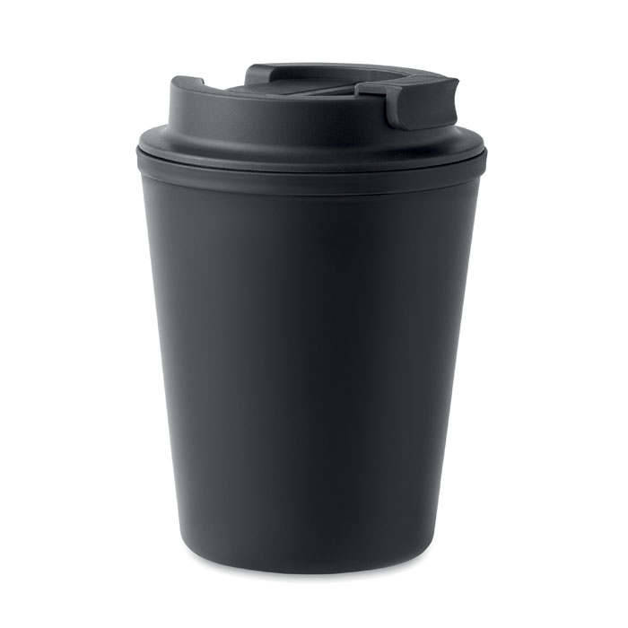Cană din PP 300 ml TRIDUS Negru