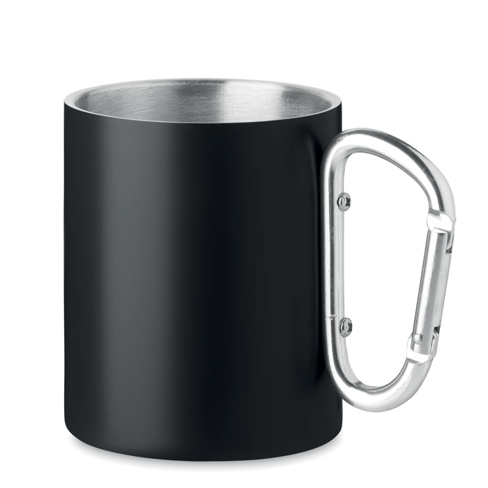 Cană metalică 300 ml TRUMBA Negru