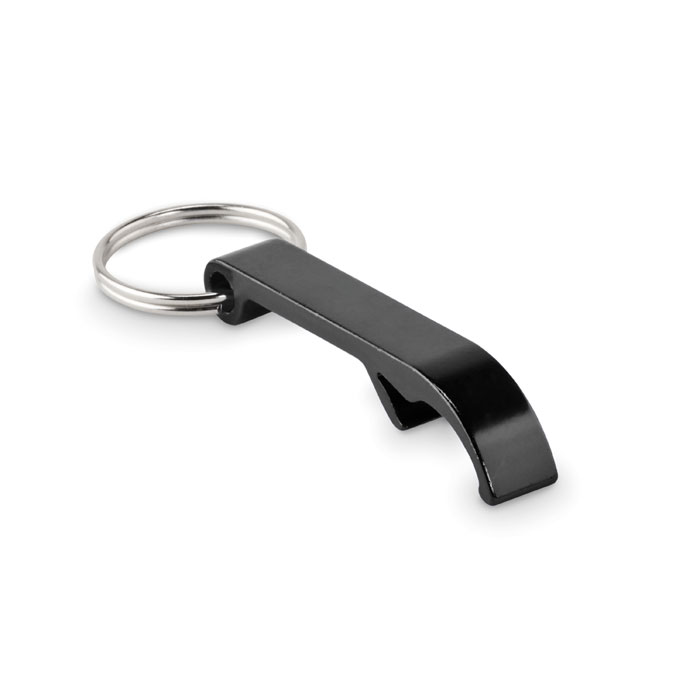 Breloc din aluminiu reciclat OVIKEY Negru