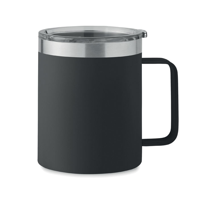 Cană cu perete dublu 300 ml INARI Negru