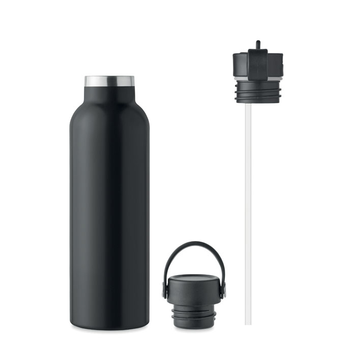 Sticlă cu perete dublu 700 ml BOALI Negru