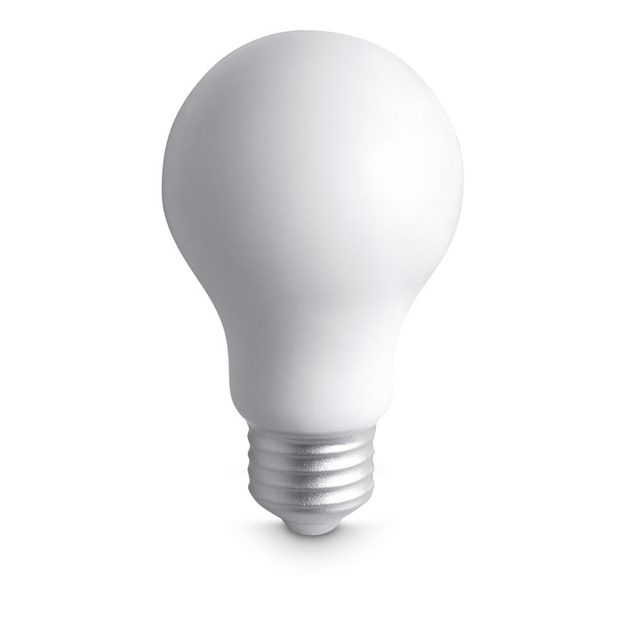 Jucărie anti-stress / bec LIGHT Alb