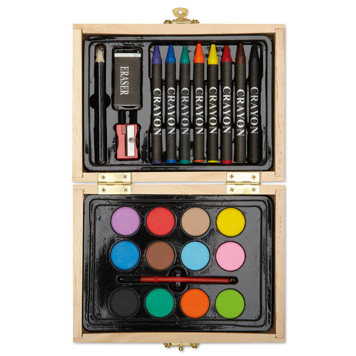 Set compact pentru pictură BEAU Lemn