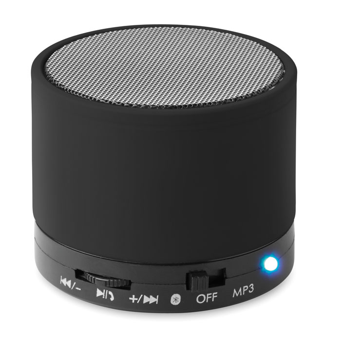Boxă rotundă wireless ROUND BASS Negru