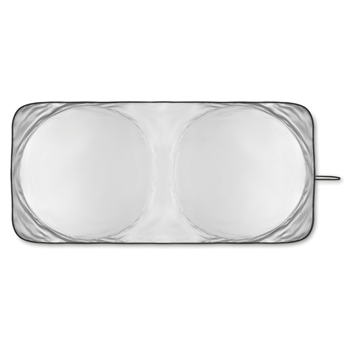 Parasolar auto pliabil în husă OMBRA POUCH Argint Mat