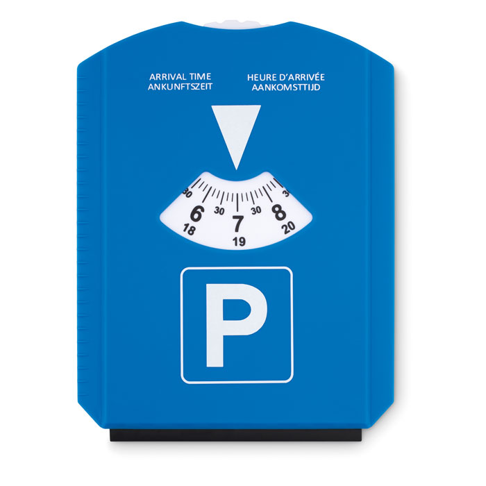 Racletă cu suport de parcare PARK & SCRAP Albastru