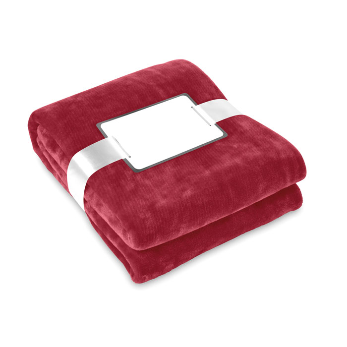 Păturică moale DAVOS Burgundy