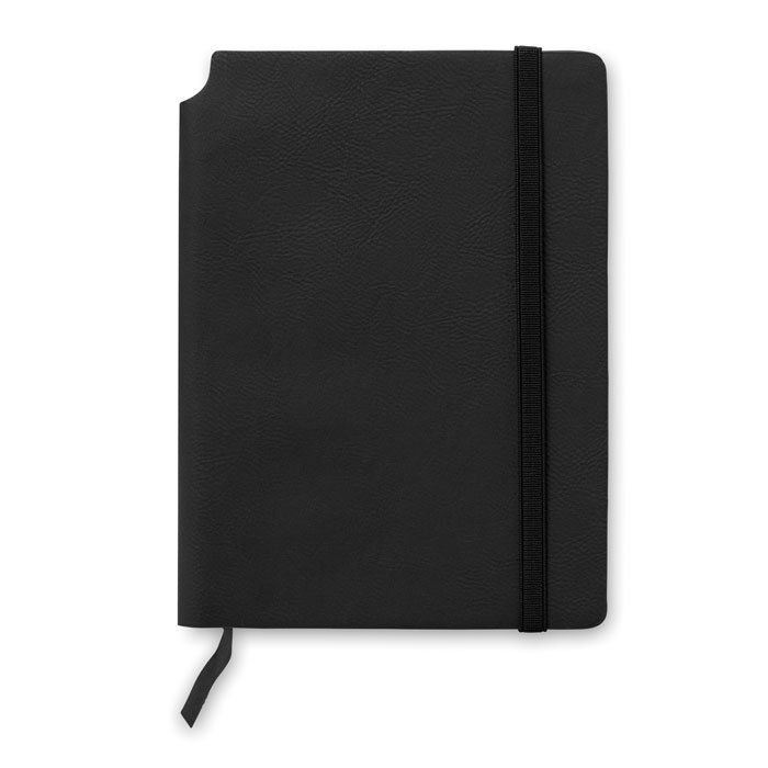 Carnet dictando copertă PU SOFTNOTE Negru
