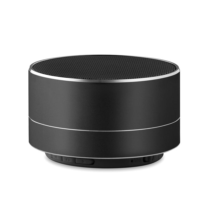 Boxă wireless din aluminiu SOUND Negru