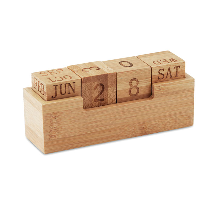 Calendar din bambus KARENDA Lemn
