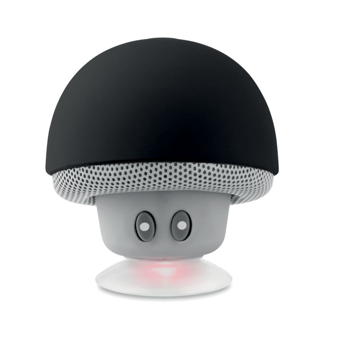 Boxă wireless cu ventuză. MUSHROOM Negru