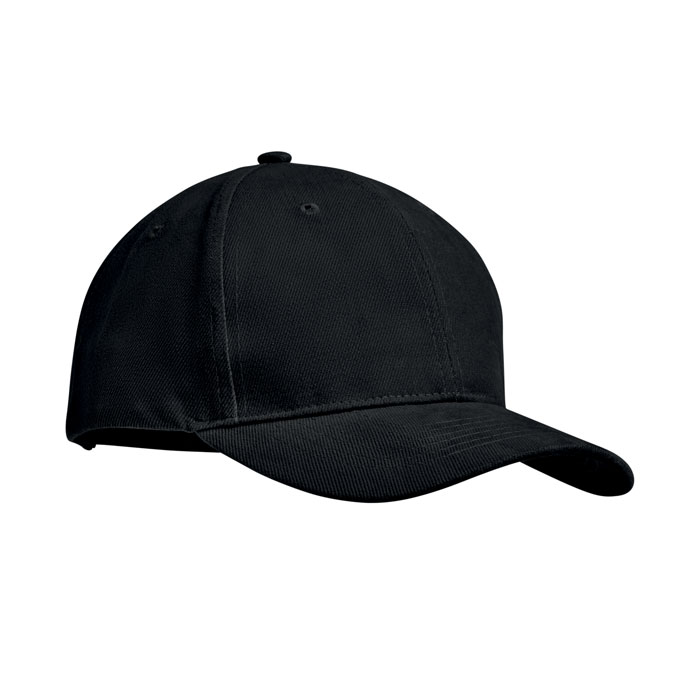 Șapcă baseball cu 6p 270gr TEKAPO Negru