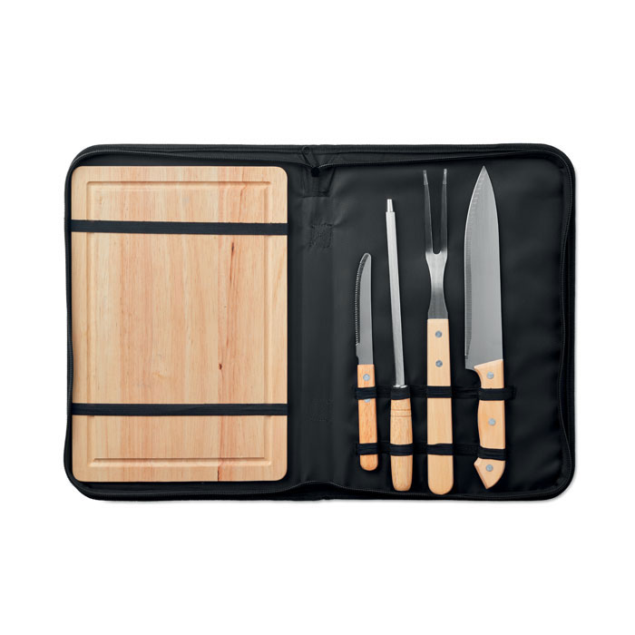 Set de 4 accesorii BBQ GRILLE Negru