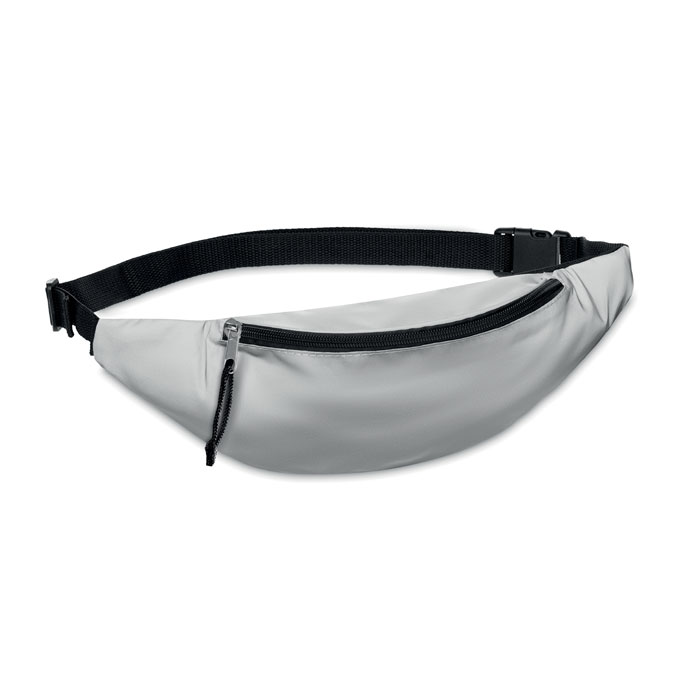 Borsetă reflectorizantă VISIWAIST Argint Mat