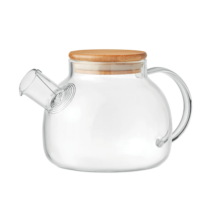 Ceainic de borosilicat 850ml MUNNAR Transparent
