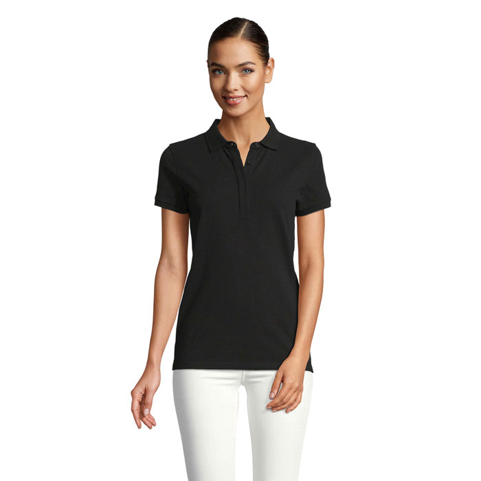 OWEN WOMEN POLO 215 Deep Black