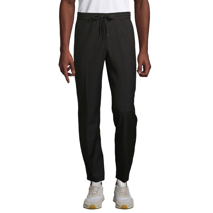GERMAIN MEN SUIT TROUSERS Deep Black