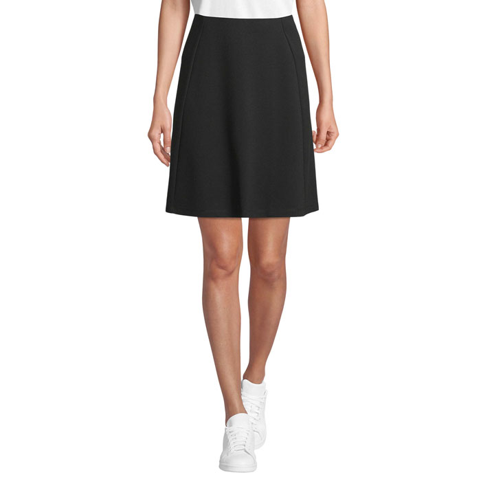 CHLOE A-LINE SKIRT Deep Black