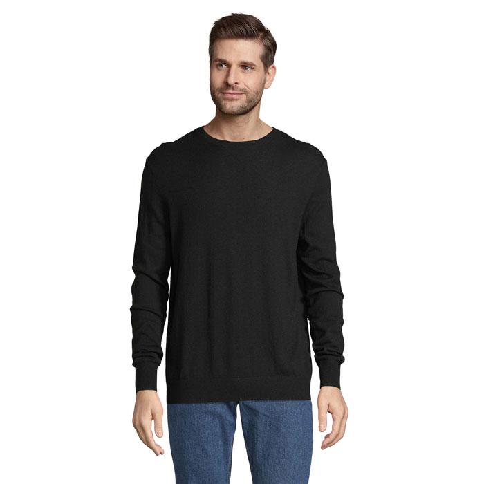 STUART MEN SWEATER Deep Black