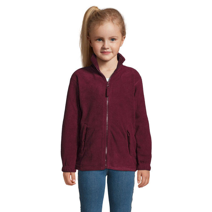 NORTH KIDS FL JACKET 300g Burgundy