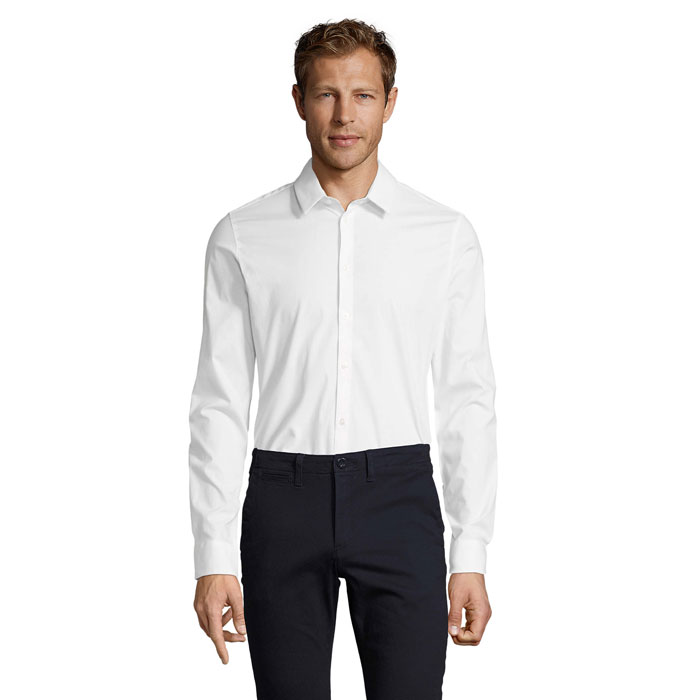 BLAKE MEN STRETCH SHIRT White