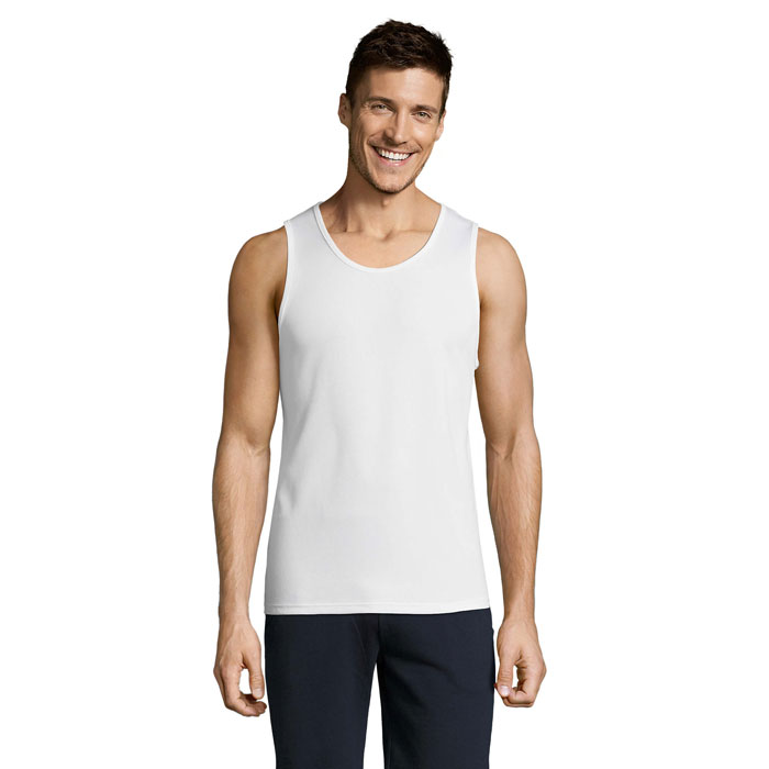 SPORTY TT MEN TANK TOP White