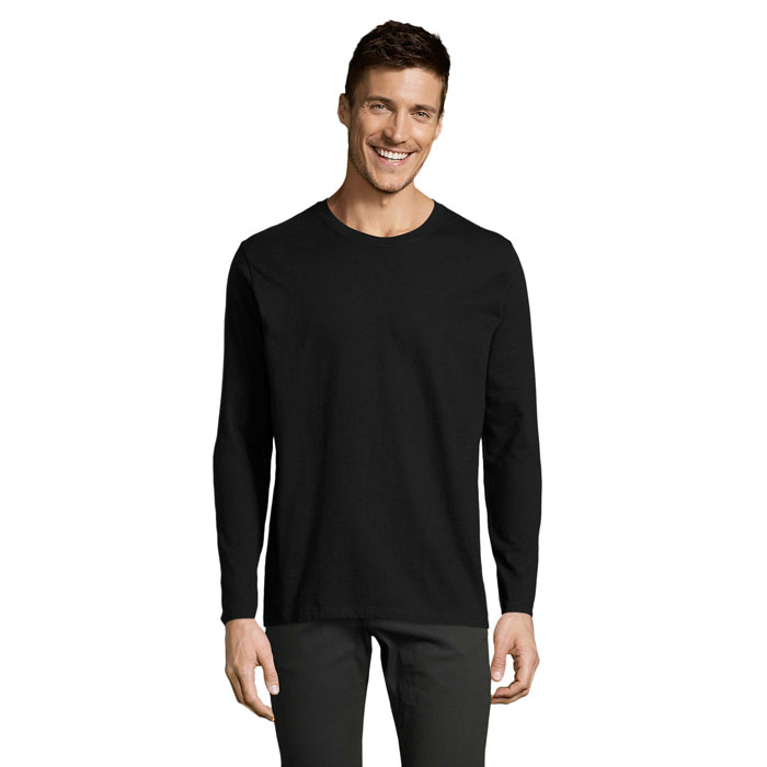 IMPERIAL LSL Tricou BĂRBAȚI IMPERIAL LSL MEN Deep Black