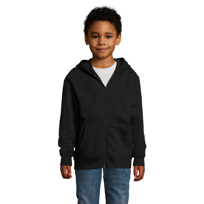 STONE KIDS HOODIE 260g Black