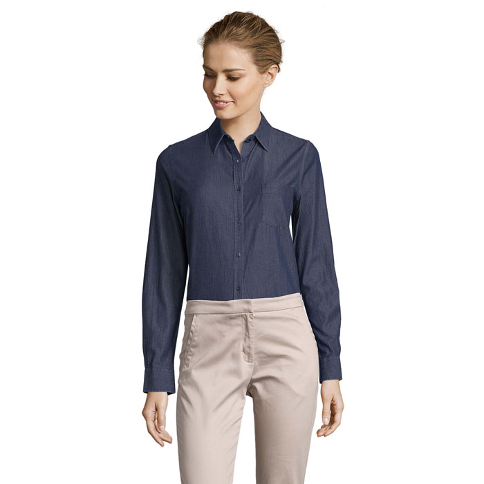 BARRY WOMEN DENIM SHIRT Brut Denim