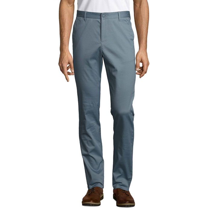 JARED MEN STRETCH TROUSERS Creamy Dark Blue