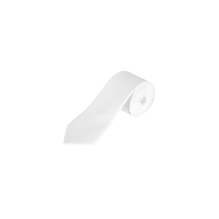 GARNER SATIN TIE White