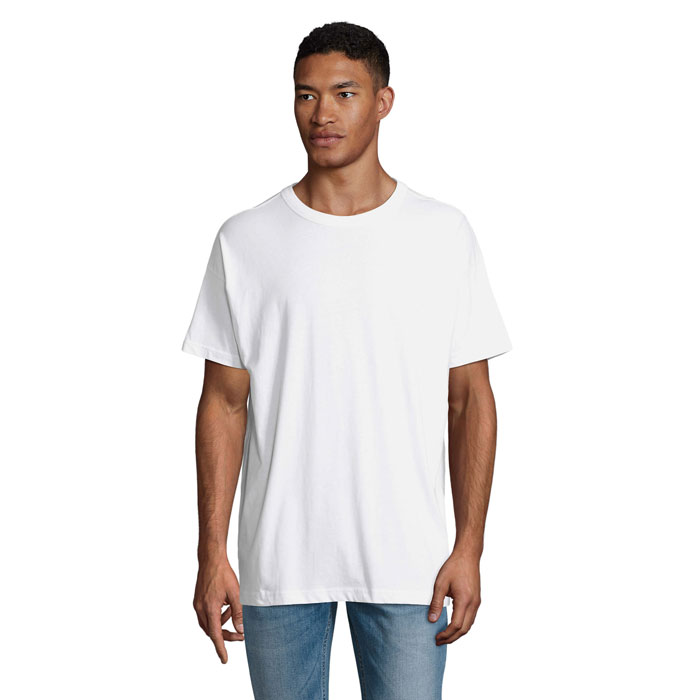 BOXY MEN TRICOU OVERSIZED White