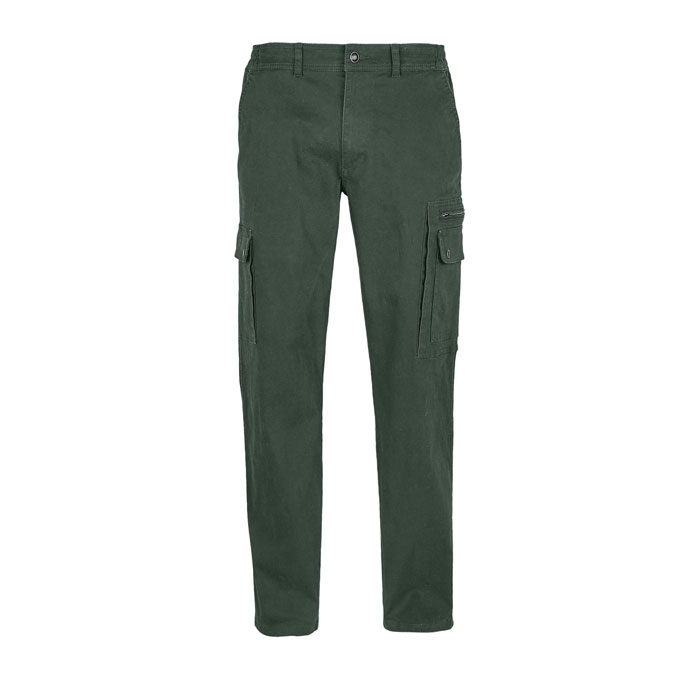 DOCKER MEN STRETCH TROUSERS Forest Green