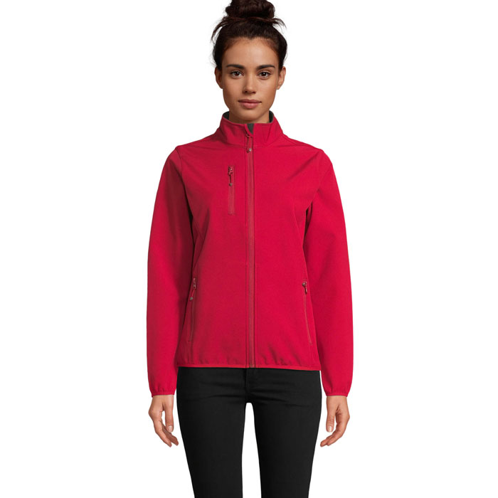 FALCON WOMEN SOFTSHELL Pepper Red