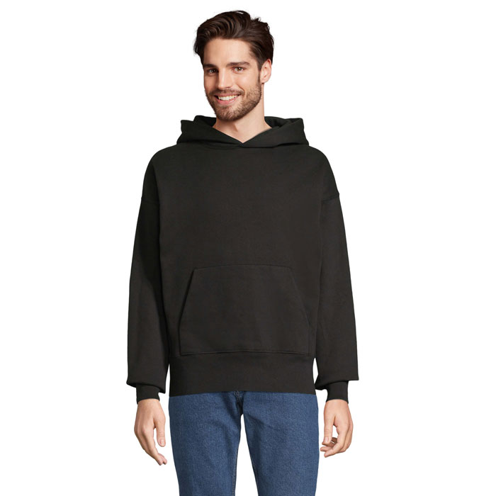 ORIGIN UNISEX HOODED SWEAT Black