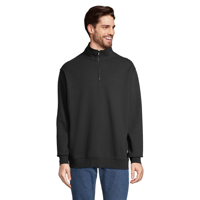 CONRAD Hanorac cu fermoar Black