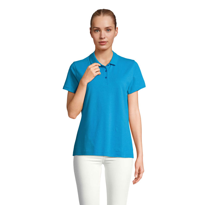 PULSE WOMEN POLO Aqua