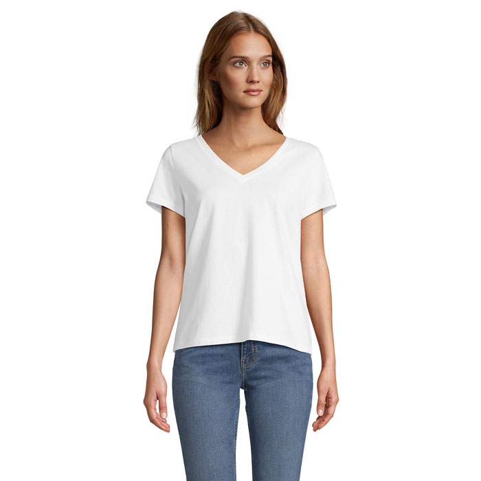 REGENT V T-SHIRT WOMEN REGENT V WOMEN White