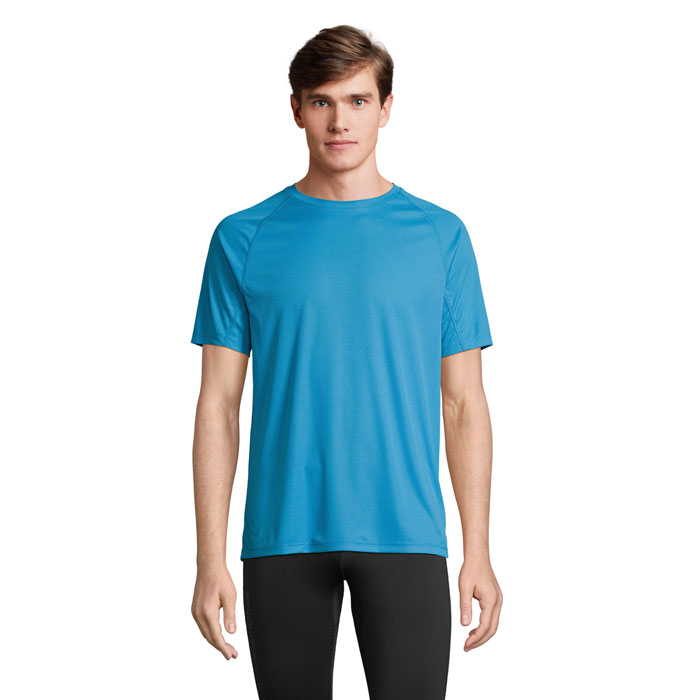 VORTEX RAGLAN T-SHIRT Aqua