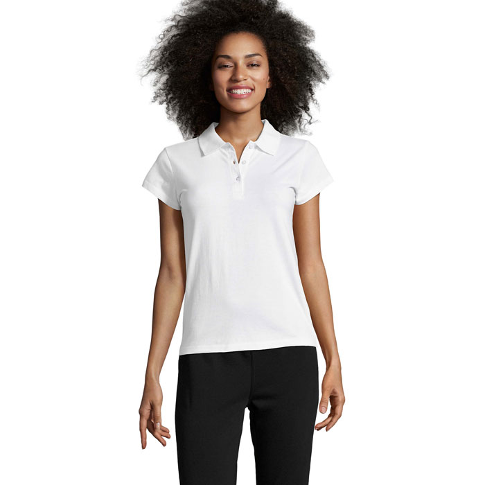 PRESCOTT WOMEN POLO 170 White
