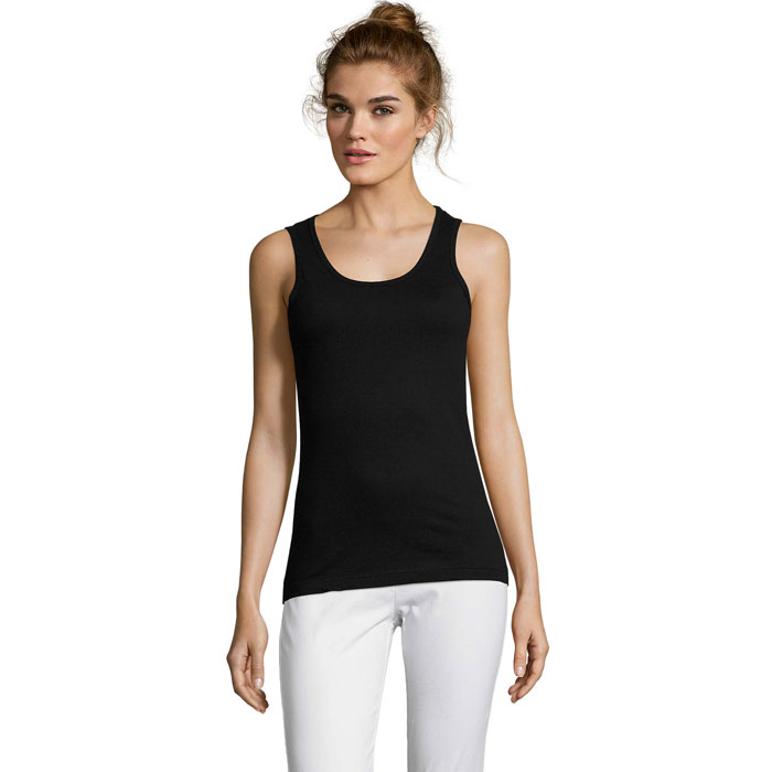 JANE WOMEN TANK TOP 150g Deep Black