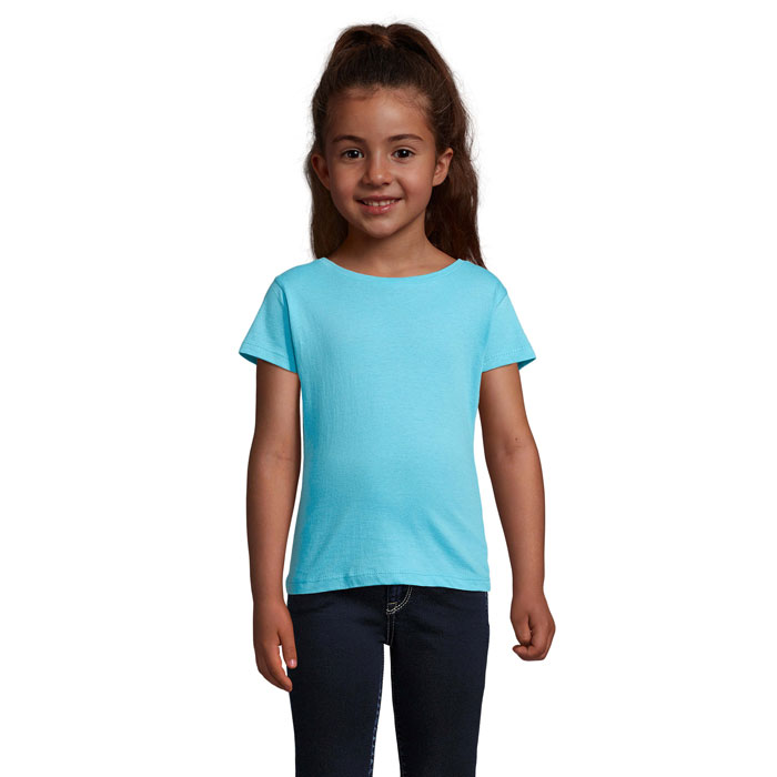 CHERRY KIDS T-SHIRT 150g Atoll Blue