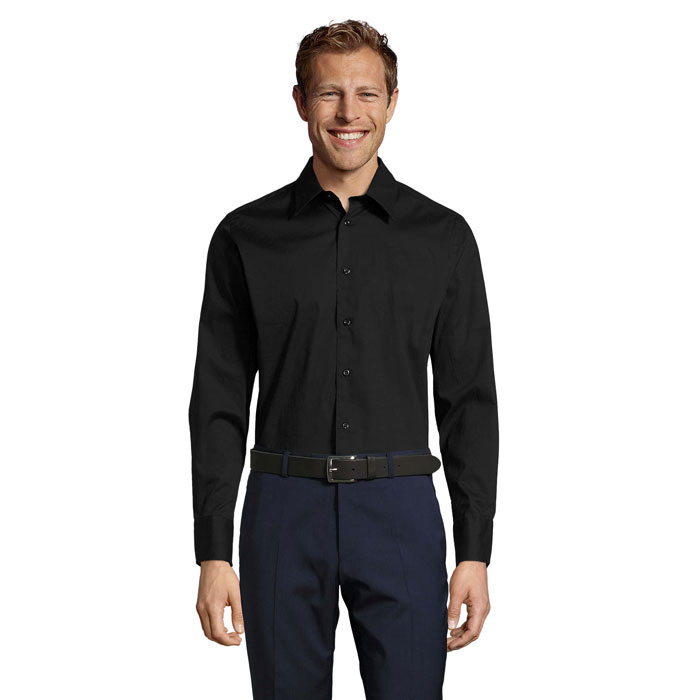 BRIGHTON men shirt 140g Black