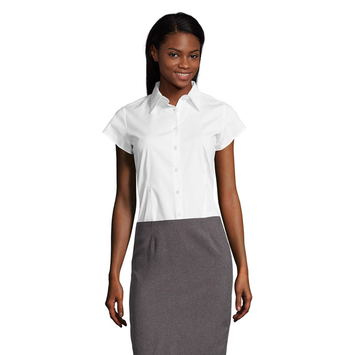 EXCESS STRETCH WOMEN SHIRT White