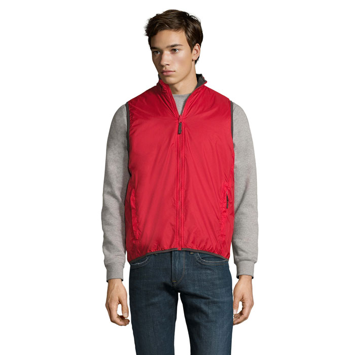 WINNER REVERSE BODYWARMER Red