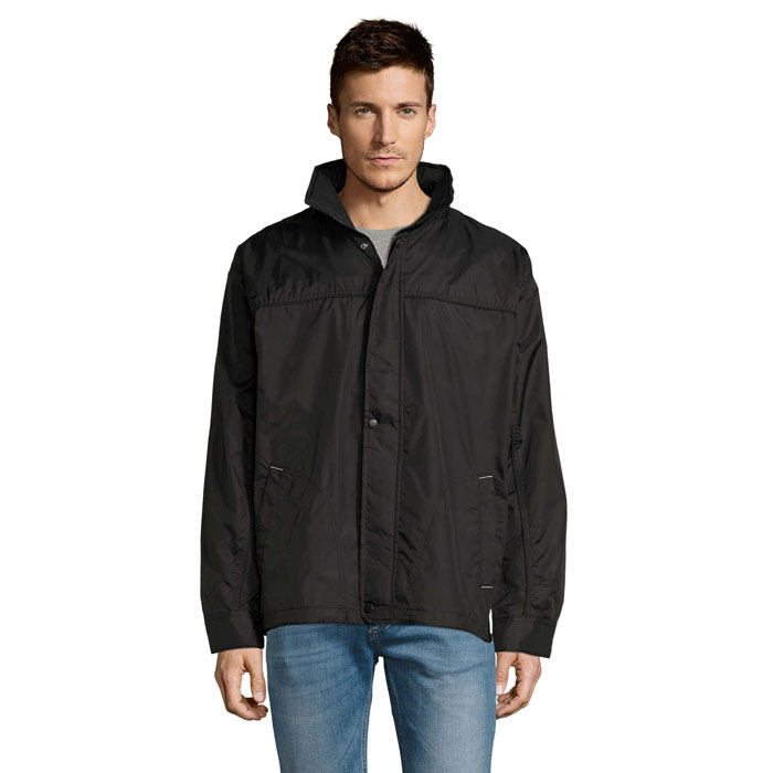 MISTRAL LINED WINDBREAKER Black