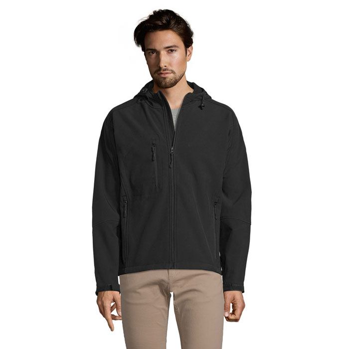 Jachetă REPLAY men ss 340g Black