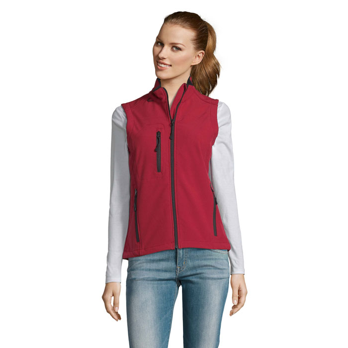 RALLYE WOMEN SOFTSHELL Pepper Red