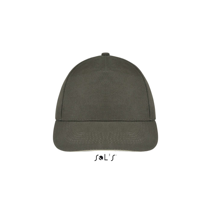 SUNNY FIVE PANEL CAP 180g Armata/Beige