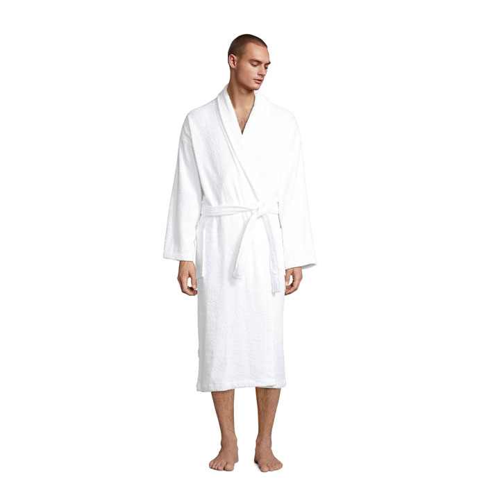 PALACE UNISEX BATHROBE White